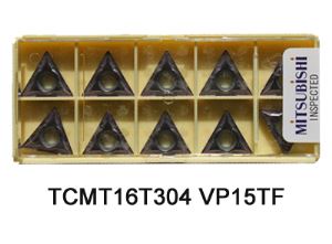 Umetci za okretanje karbida TCMT16T304 VP15TF